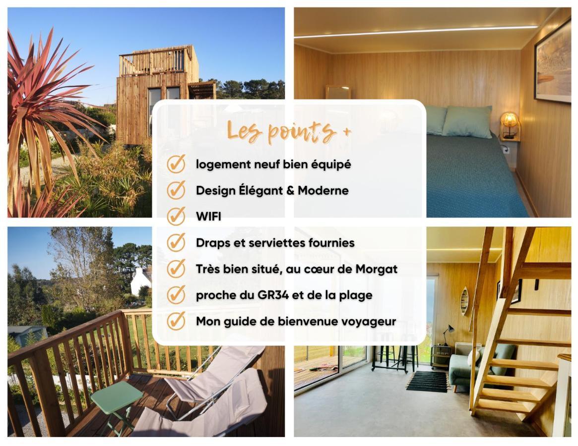Villa Tiny House Proche De Morgat à Crozon Extérieur photo